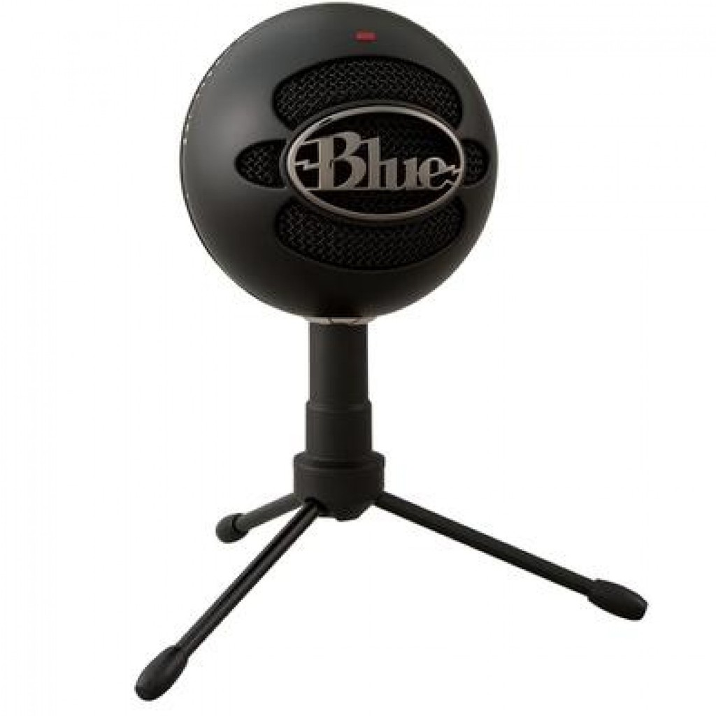 Microfone Condensador USB Blue Snowball Ice Preto - 988-000067