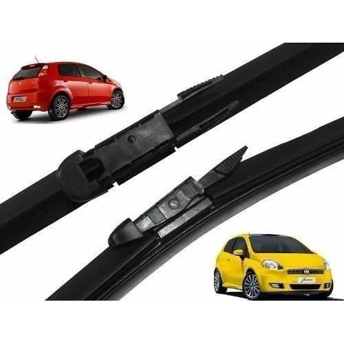 Par Palheta Silicone Limpador Parabrisa Dianteiro Fiat Punto 2008 a 2019 Envio Rapido em Oferta na Shopee