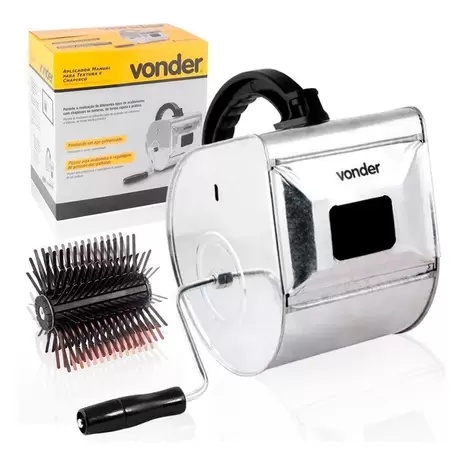 Maquina Aplicador Manual Para Salpique Textura Chapisco De Aço Vonder
