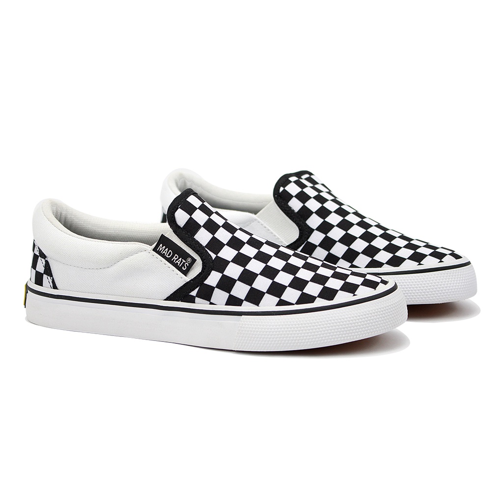 Tênis Mad Rats Skate Slip OnQuadriculado