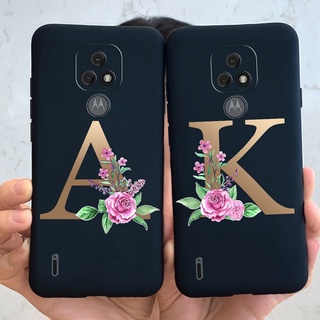 Capa Flexível De Silicone/TPU Com Estampa De Texto Para Motorola Moto E7/7/MotoE7 6.5 