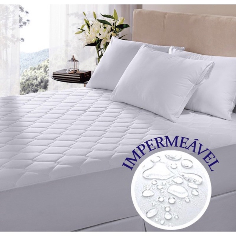 Protetor Impermeável De Colchão Super King Capa 100% Protetora Solteiro Casal Queen Cores