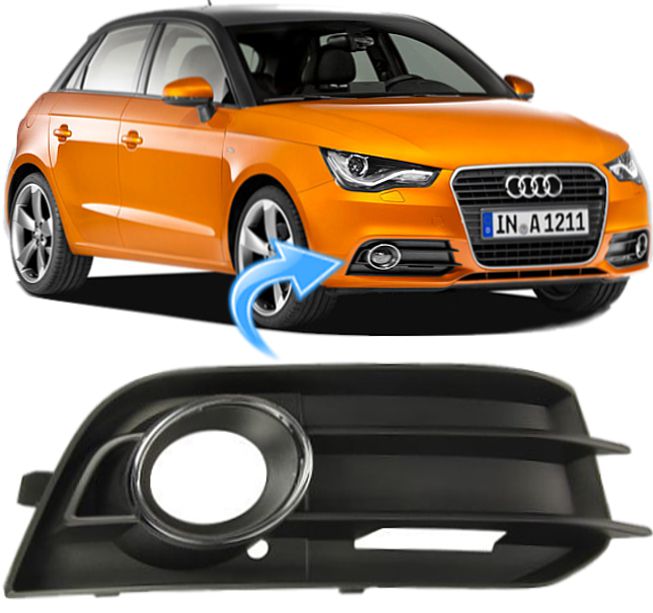 Grade Farol De Milha Audi A1 Sportback 1.4 16v Attraction E Sport De 2011 À 2015 Com Milha - Direito