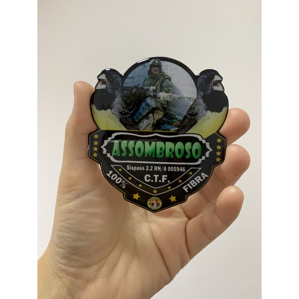 Placa de Gaiola Personalizada para Pássaro Resinada baiano, coleiro, galo campina, sabiá, trinca, curio, azulão, sibite, calopsita, galo campina, bico veludo, bigodinho, tiziu,tarin, tie sangue, tico tico, pardal