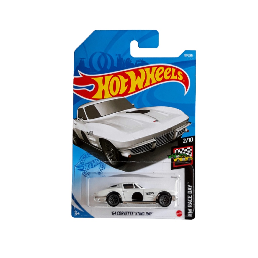 HOT WHEELS - HW RACE DAY - '64 CORVETTE STING RAY (2)