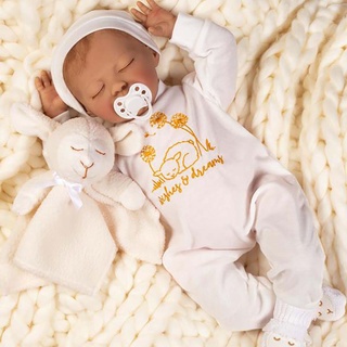 Roupa para Boneca Bebê Reborn Laura Baby Menino 590 - Azul/Amarelo, Shopping