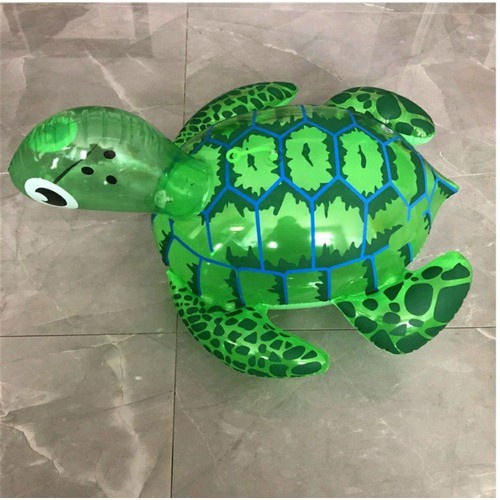2 Boneco Tartaruga Marítima Inflável 50*45cm