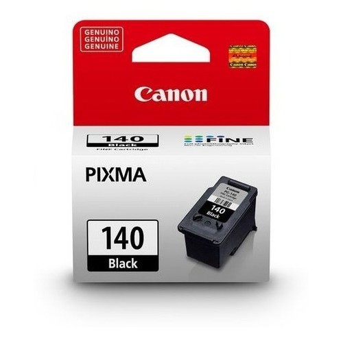 Cartucho Canon 140 Preto Original Mg2110 3110 3210 3510 ...