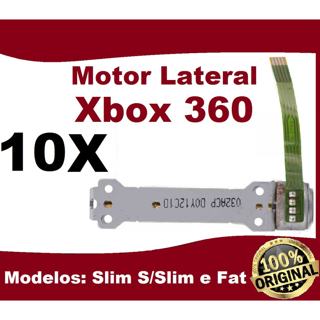 10 X Motor Lateral Drive Xbox Super Slim 360 Xbox Microsoft | Shopee Brasil