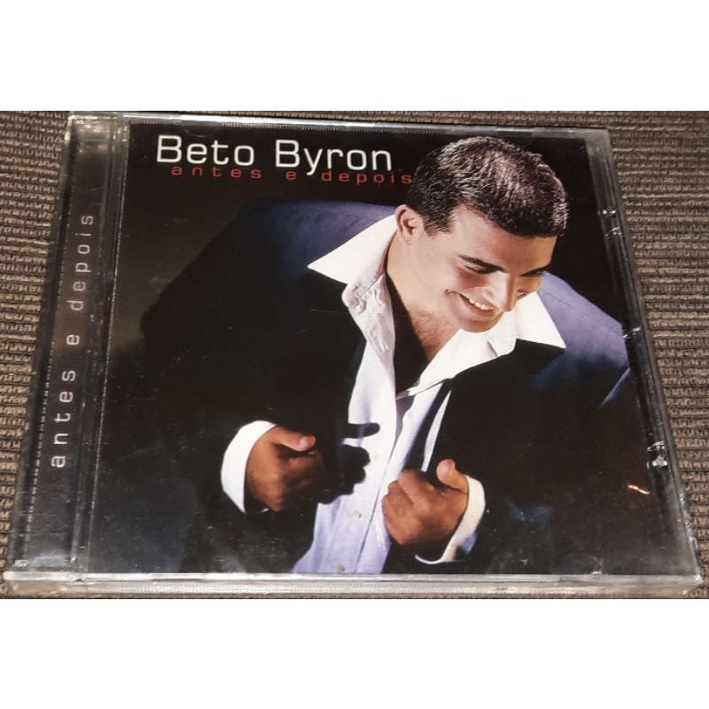 CD Beto Byron antes e depois original lacrado C/ 1542