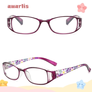 Amarlis Fashion Ultra Light Frame Glasses Eye Protection Flowers Women Elegant Comfortable Eyeglasses