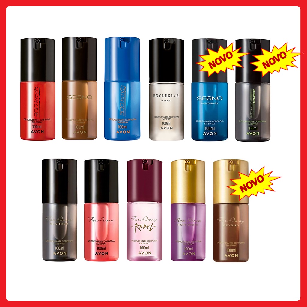 Desodorante Spray Colônia Avon | Shopee Brasil