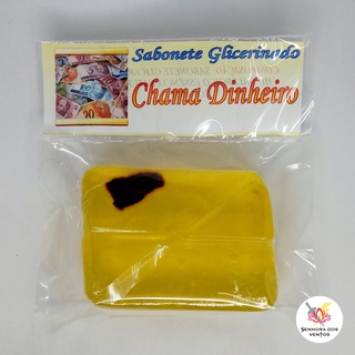 Sabonete Chama Dinheiro (Sabonete Glicerinado, hipoalérgico, artesanal, vegano)