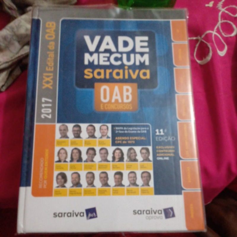 Livro - Vade Mecum Saraiva OAB e concursos 2017