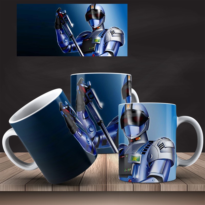 Caneca Porcelana Coleção Jaspion Mod 10