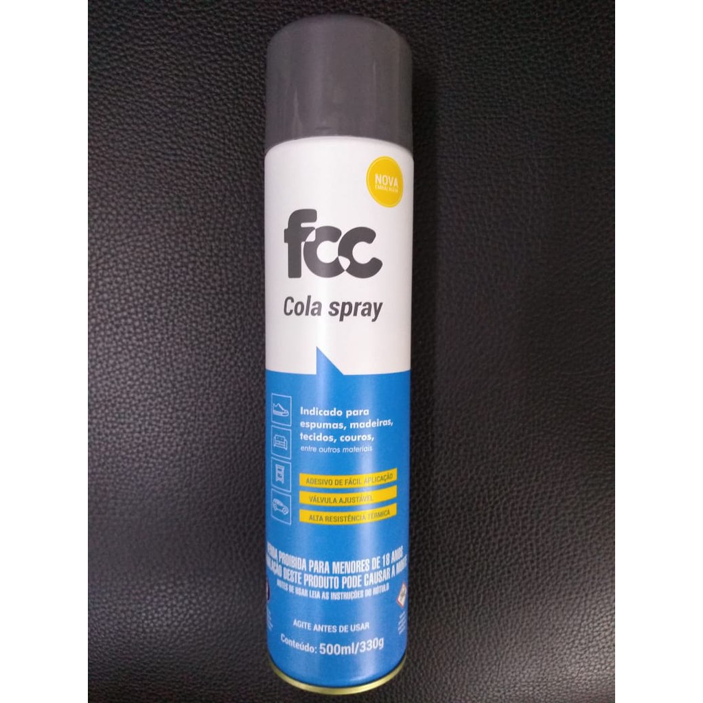 Cola Spray De Contato Sapateiro Tapeceiro Fcc Fortik 500ml em Oferta na Shopee