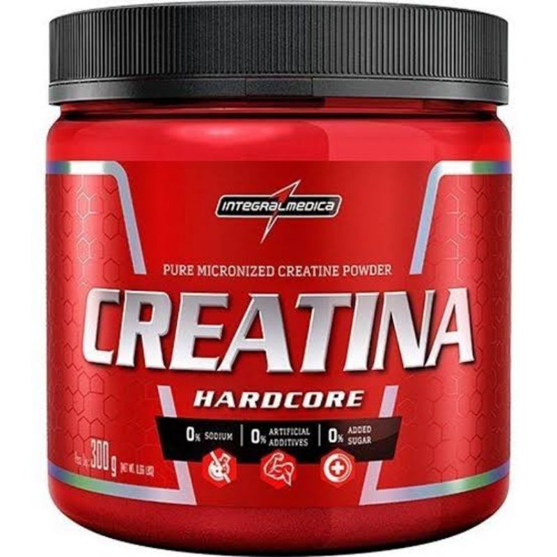 Creatina 150g e 300g IntegralMédica - Hardcore