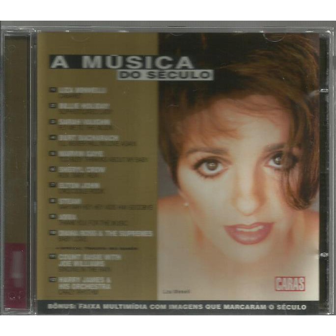 348 Mcd- CD Original 1999- A Música Do Século- Capa Liza Minnelli- Volume 4