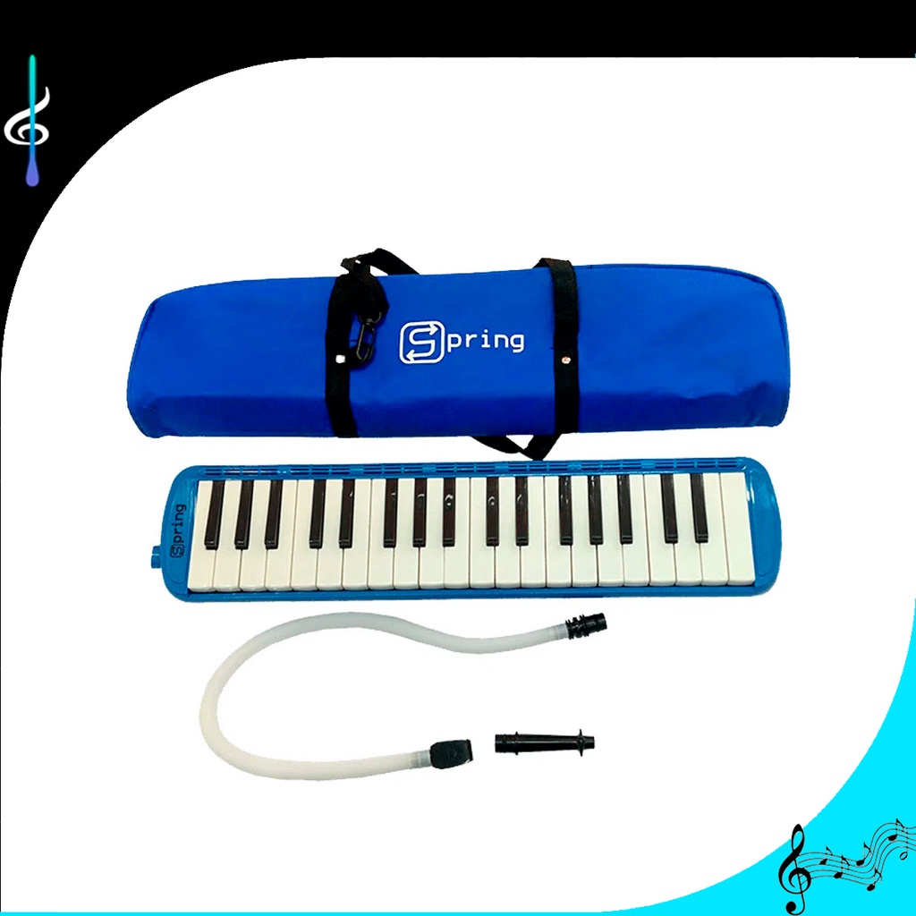 Escaleta  Spring 37 Teclas Com Capa Azul Sg37 em Oferta na Shopee