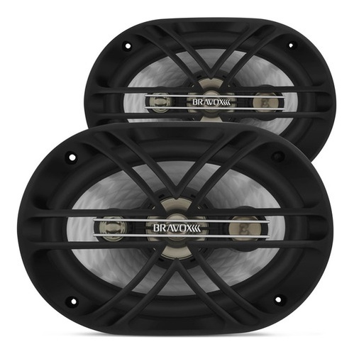 Par Alto Falante 6x9 300 W Rms Bravox B4x69d 4 Ohms Diamond em Oferta na Shopee
