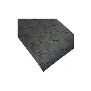 Tapa Furo Adesivo Preto Texturizado 18mm 02 Cartela (30 Unidades Cada)