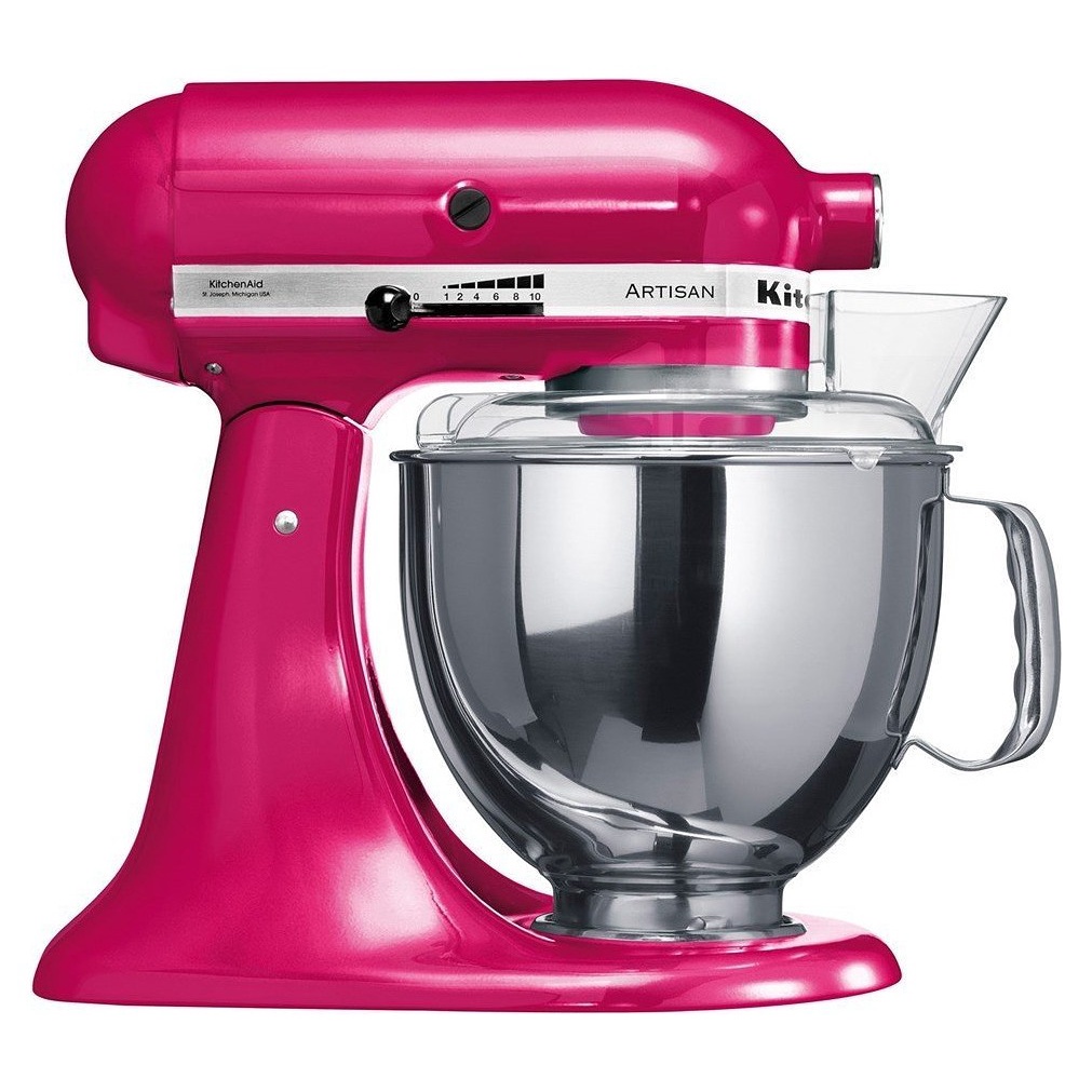 Batedeira Stand Mixer Artisan Rasoberry Ice 220V KitchenAid Nota Fiscal