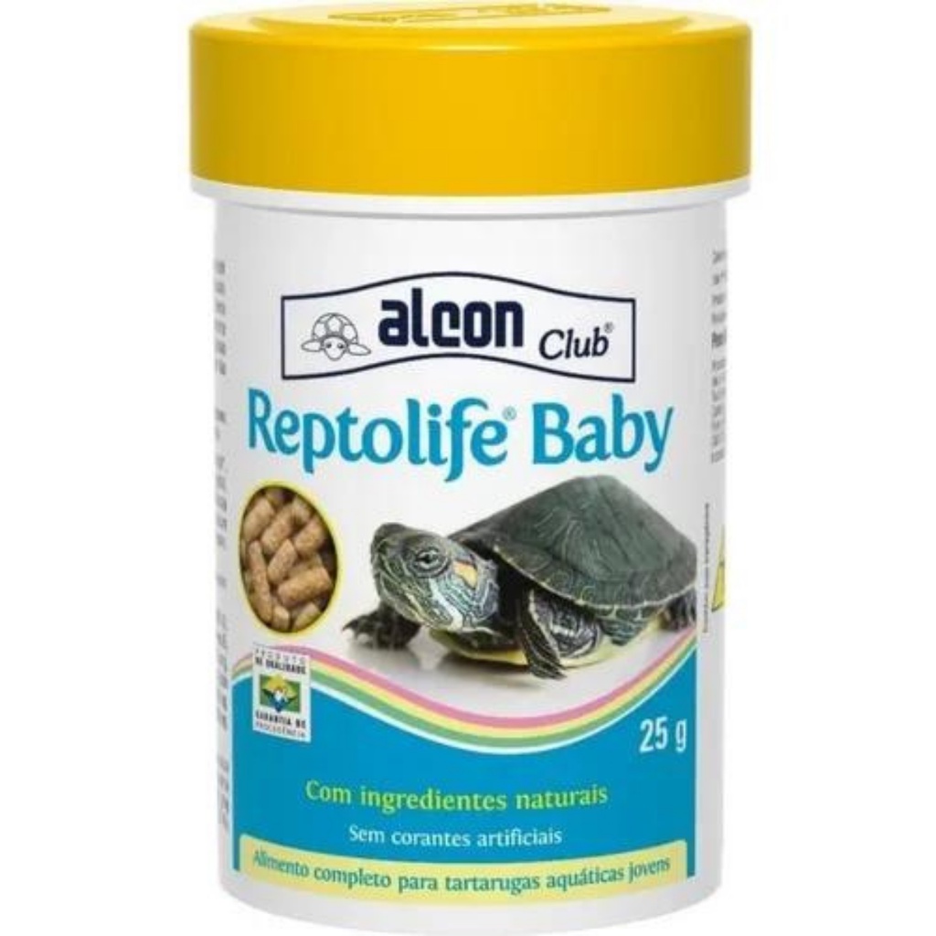 Alcon Reptolife Baby Ração Tartaruga Jovem 25g