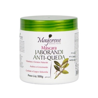 Máscara Jaborandi Maycrene 500g - Fortalece e Revitaliza