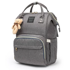 Bolsa Saída Maternidade Mochila Funcional Bebês Madami Bolso Mamadeira