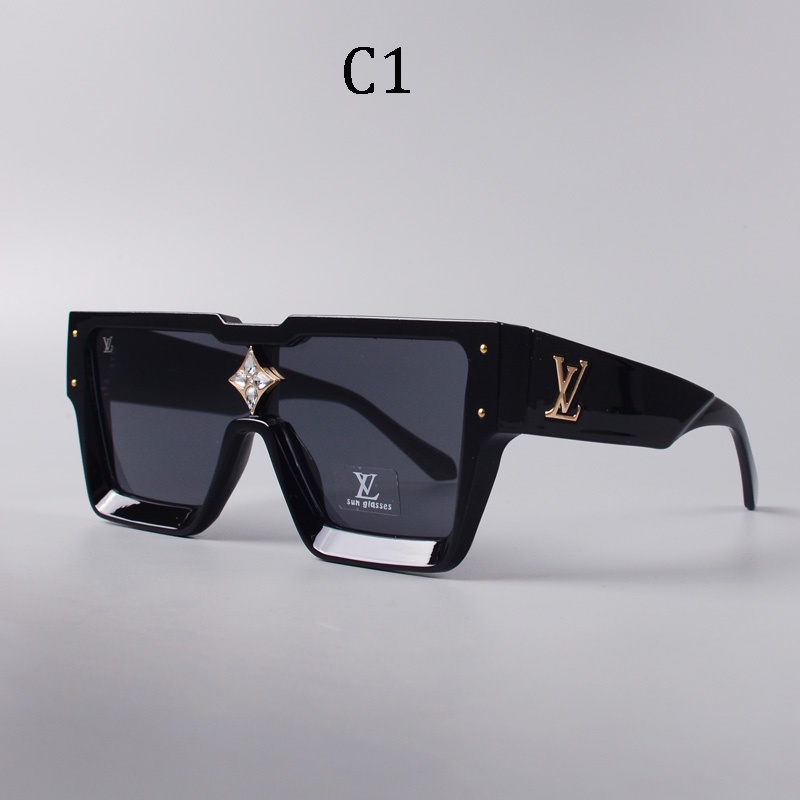 LOUIS VUITTON Luis LV 1486 Óculos De Sol Masculino Design Clássico De Moda Estilo Milhionaire Com Lentes Degradê