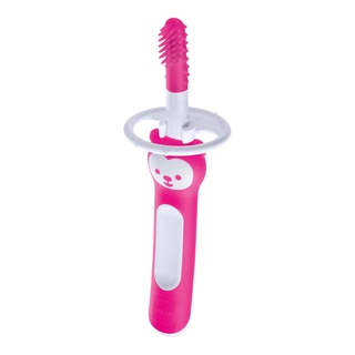 Escova De Dentes Para Bebês Massaging Brush 3M+ Rosa - MAM