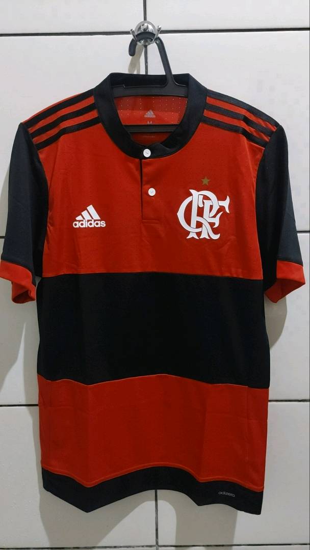 Attach to Protestant cushion Camisa adidas Flamengo I 2017/2018 Jogador | Shopee Brasil