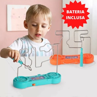 Brinquedo Educativo Divertido Infantil Jogo Desafio Do Choque Labirinto Elétrico Educacional Criativo Infantil Com Som E Luz festa divertido para criança brinquedos de menino menina