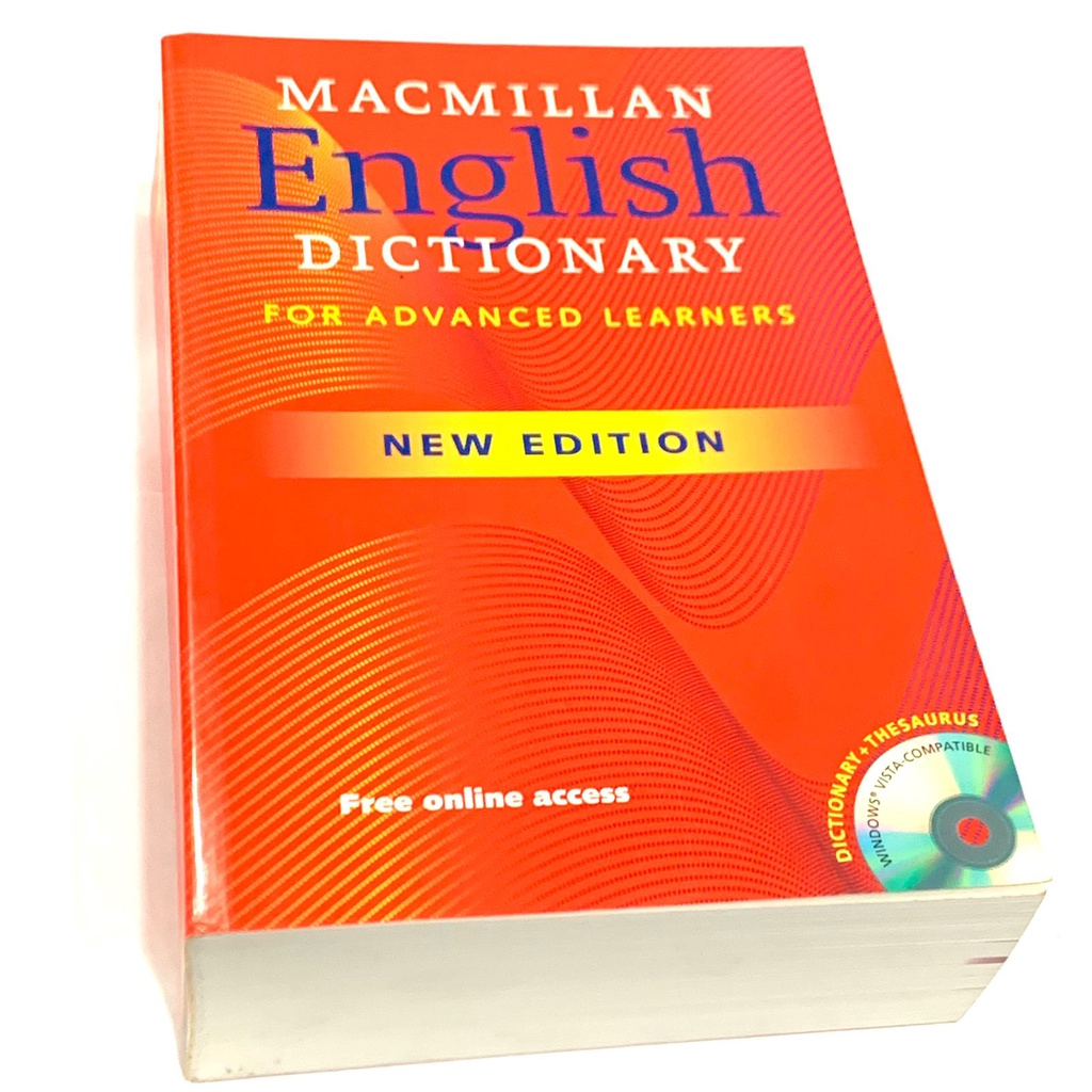 LIVRO MACMILLAN ENGLISH DICTIONARY FOR ADVANCED NEW EDITION | Shopee Brasil