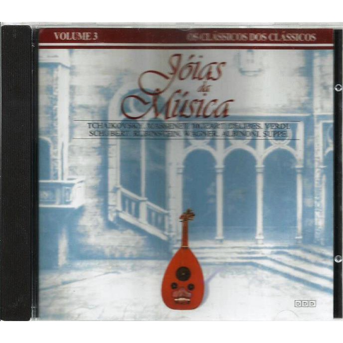 1066 Mcd- Cd Original 1999- Joias Da Música- Volume 3- Os Clássicos Dos Clássicos