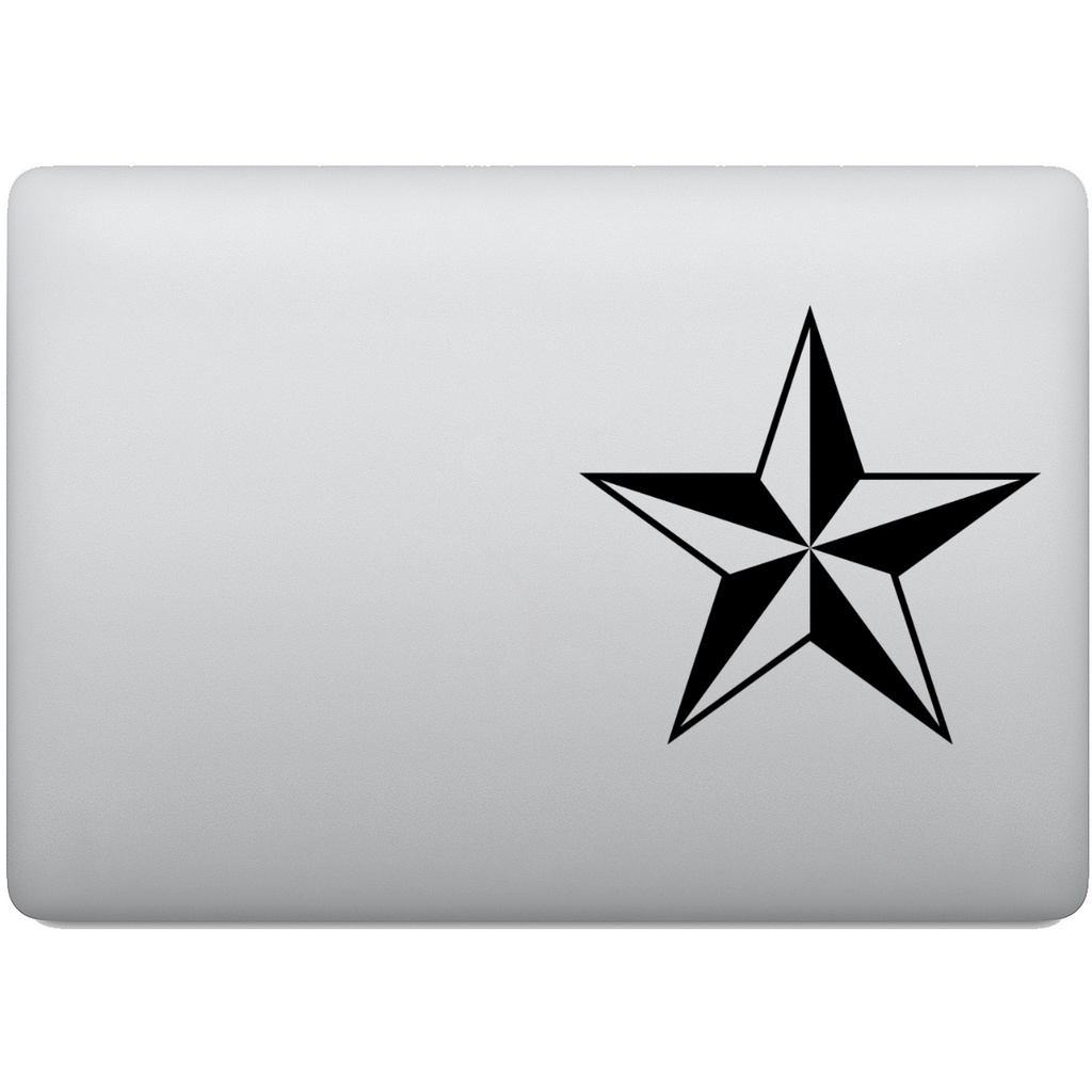 Adesivo de Notebook Estrela Náutica