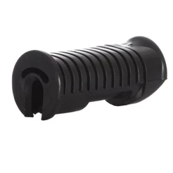 Borracha da Pedaleira Dianteira Pro Tork Biz 100 1998 1999 2000 2001 2002 2003 2004 2005 Preto
