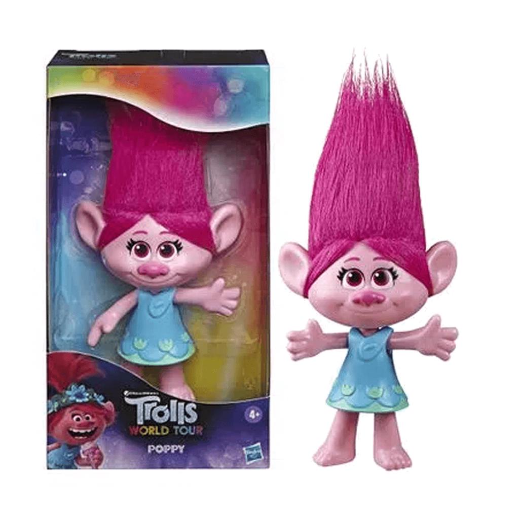 Boneca Poppy Trolls Basica World Tour Dreamworks Hasbro | Shopee Brasil