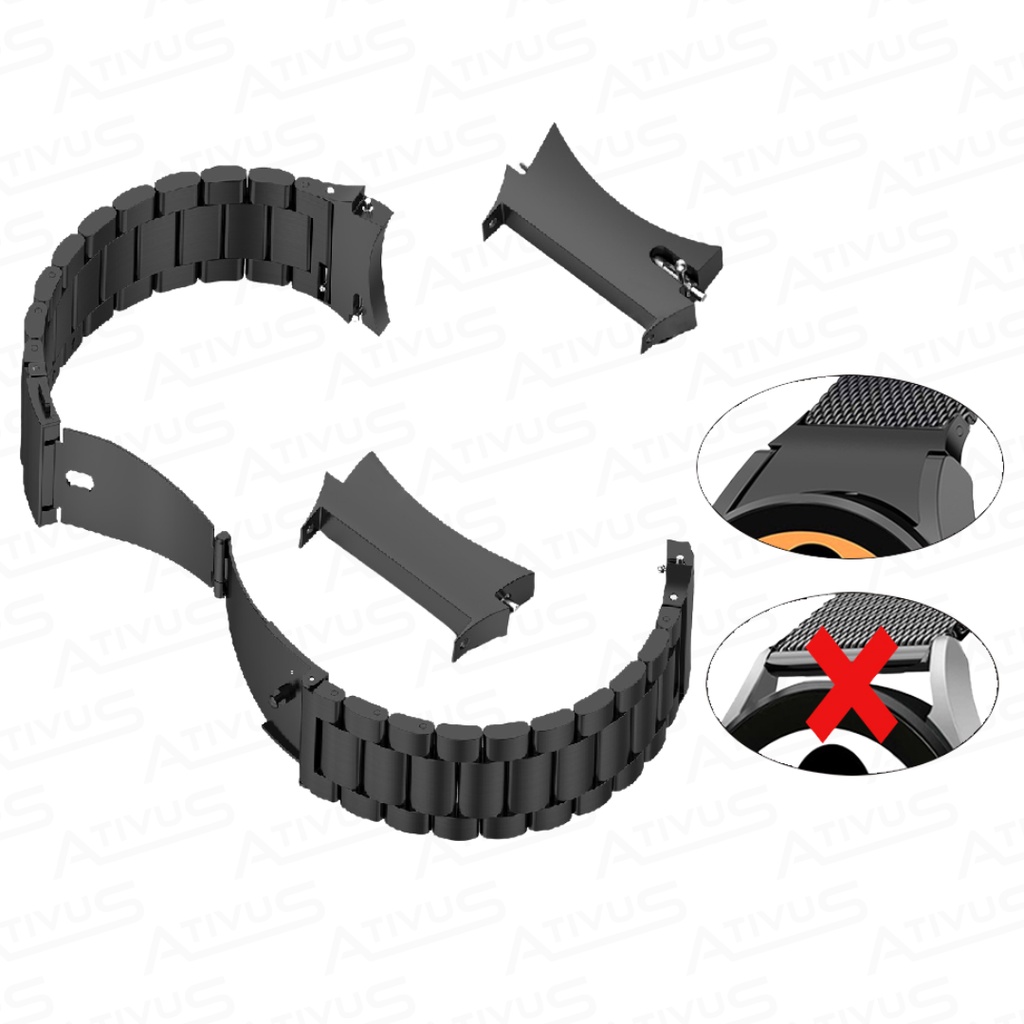 Pulseira Elos +  Adaptador Compatível com Galaxy Watch 4