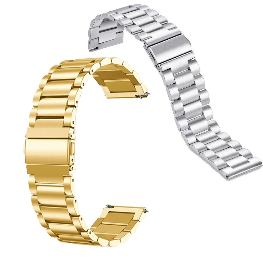 Pulseira Smartwatch Relogio Kit 2 Uni Inox 3 Elos Inteligente Ban Smartband