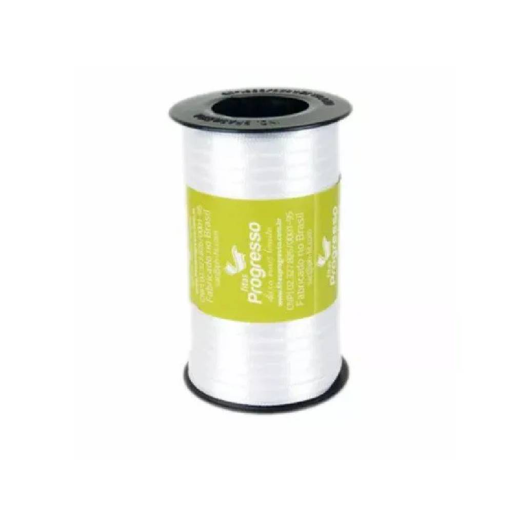 Fita de Cetim Carretel 4mm nº0 100m 201 Branco - 1un