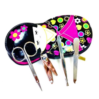 Kit Manicure 4 Peças em Estojo