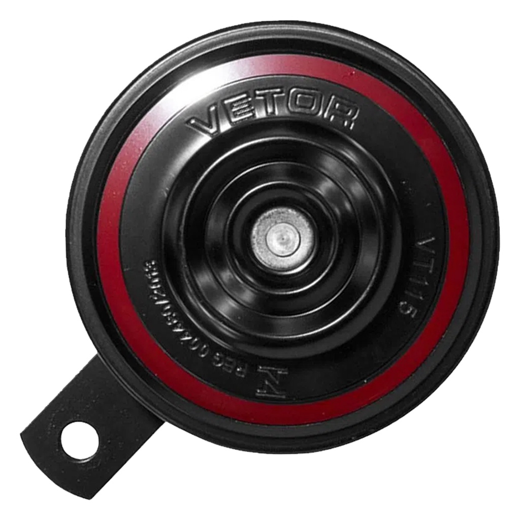 Buzina Paquerinha Vetor Auto Pequena Universal Para Carro 12v - VT115