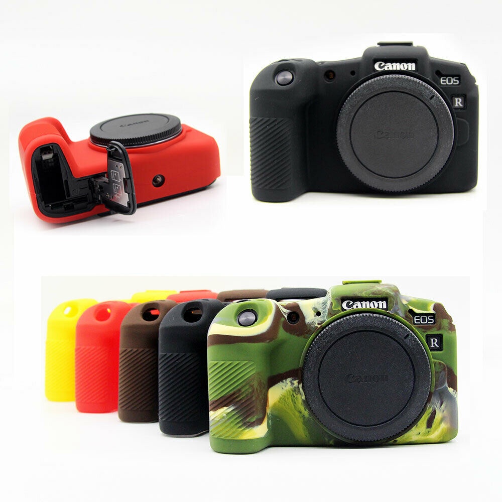 Capa Protetora De Silicone Flexível Para Câmera Canon Eos Rp