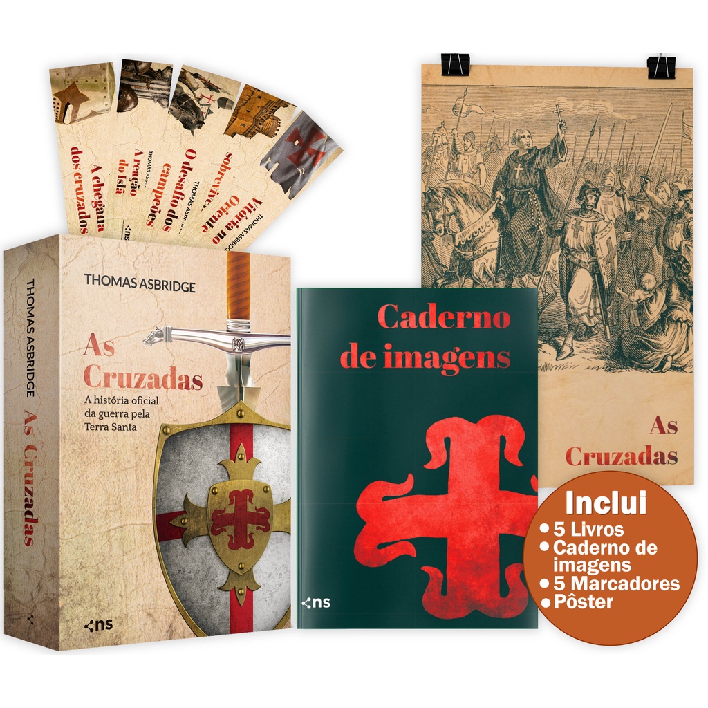 Box As Cruzadas: A História Oficial Da Guerra Pela Terra Santa