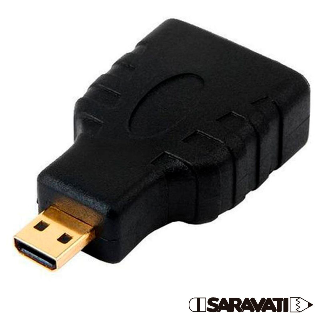 Adaptador Micro HDMI Macho X HDMI Fêmea