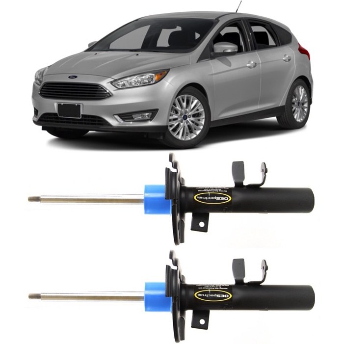 Amortecedor Dianteiro Ford Focus Titanium 2011 a 2017 - Par