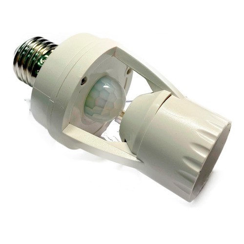 Adaptador Sensor Presença Lâmpada Bocal E27 360 Movimento