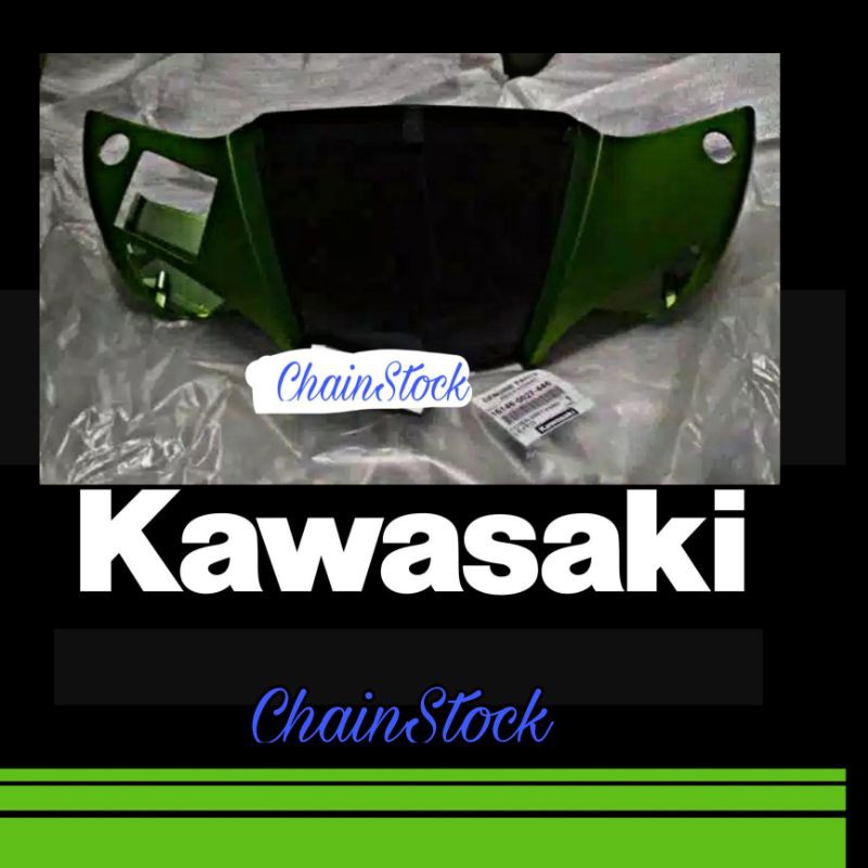 Alça Frontal Para Guidão Kawasaki Zx130 Preto Verde Fr Blk 16146 