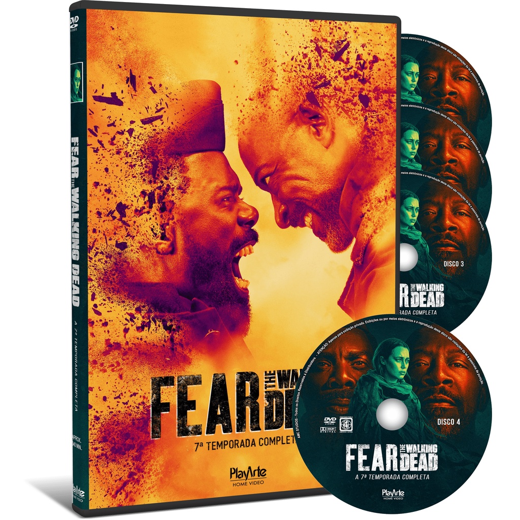 DVD Fear The Walking Dead -  A 7ª Temporada (2022)